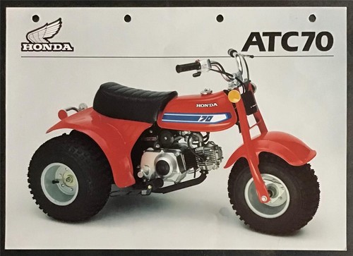 Honda atc70 all terrain - honda,